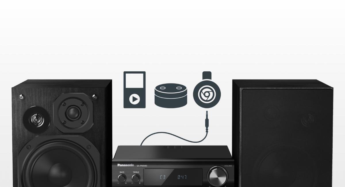Panasonic SC-PMX92EG-K Hi-Fi CD Player Μαύρο - Image 4