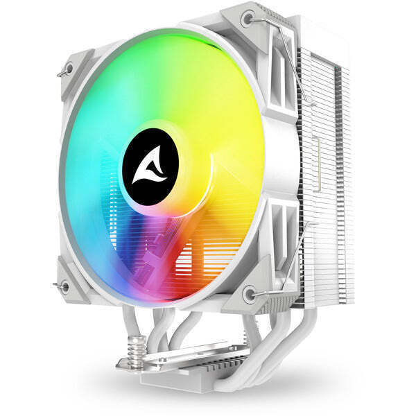 Sharkoon A40 RGB Ψύκτρα Επεξεργαστή για Socket AM4/AM5/1200/115x/1700 Λευκή - Image 4