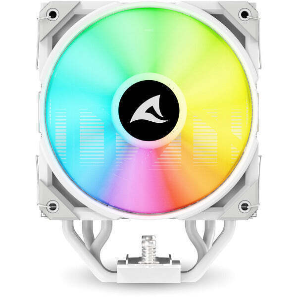 Sharkoon A50 Ψύκτρα Επεξεργαστή για Socket AM4/AM5/1200/115x/1700 με RGB Φωτισμό Λευκή - Image 3