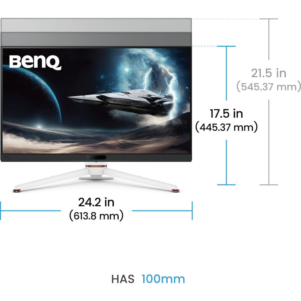 BenQ Mobiuz EX271U 27" IPS HDR 4K 3840x2160 - Image 9