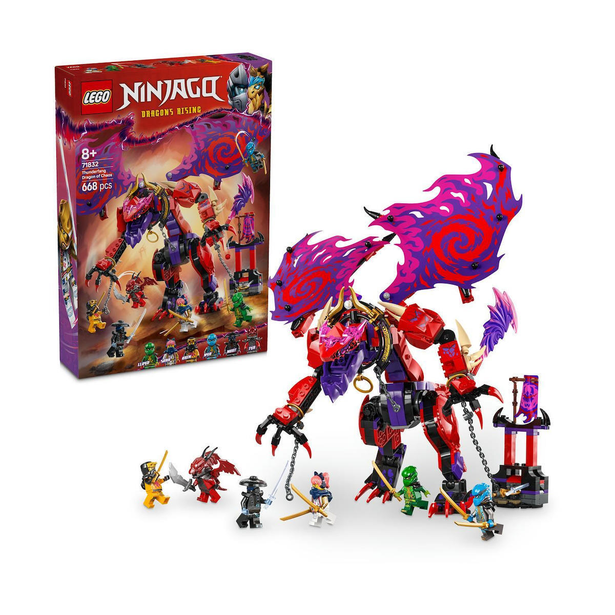 Lego Ninjago Thunderfang Dragon Of Chaos για 8+ Ετών 668τμχ - Image 2