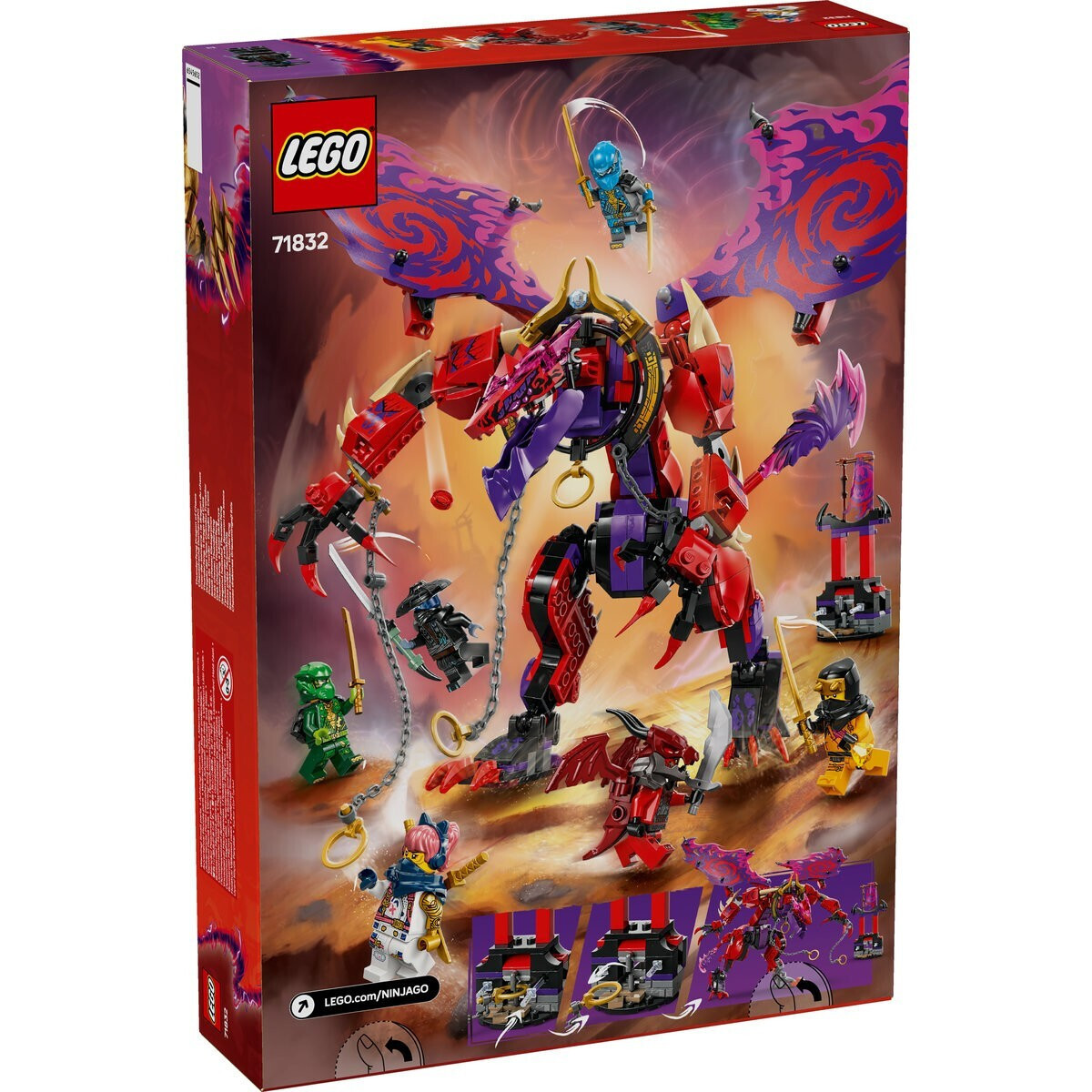 Lego Ninjago Thunderfang Dragon Of Chaos για 8+ Ετών 668τμχ - Image 3