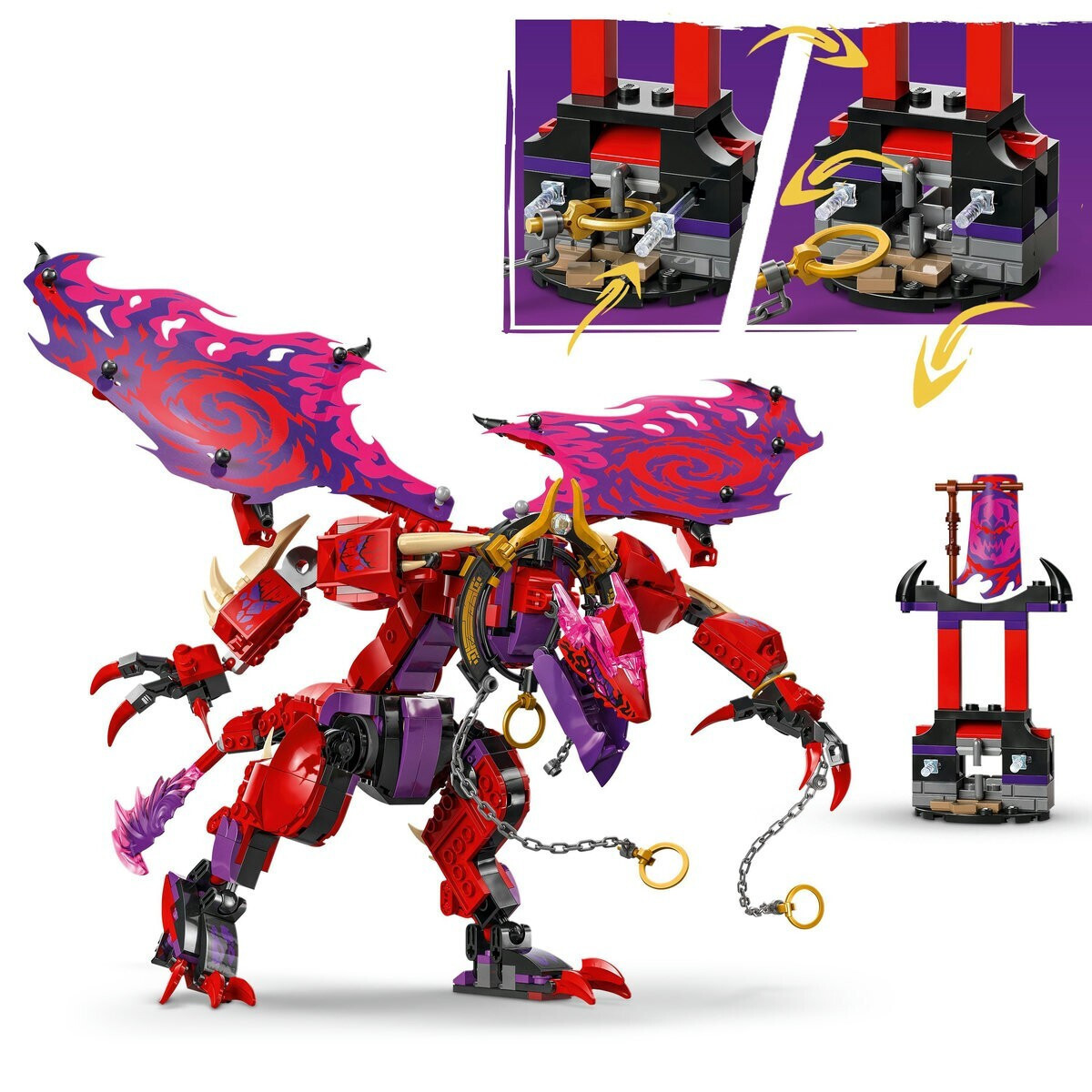 Lego Ninjago Thunderfang Dragon Of Chaos για 8+ Ετών 668τμχ - Image 5