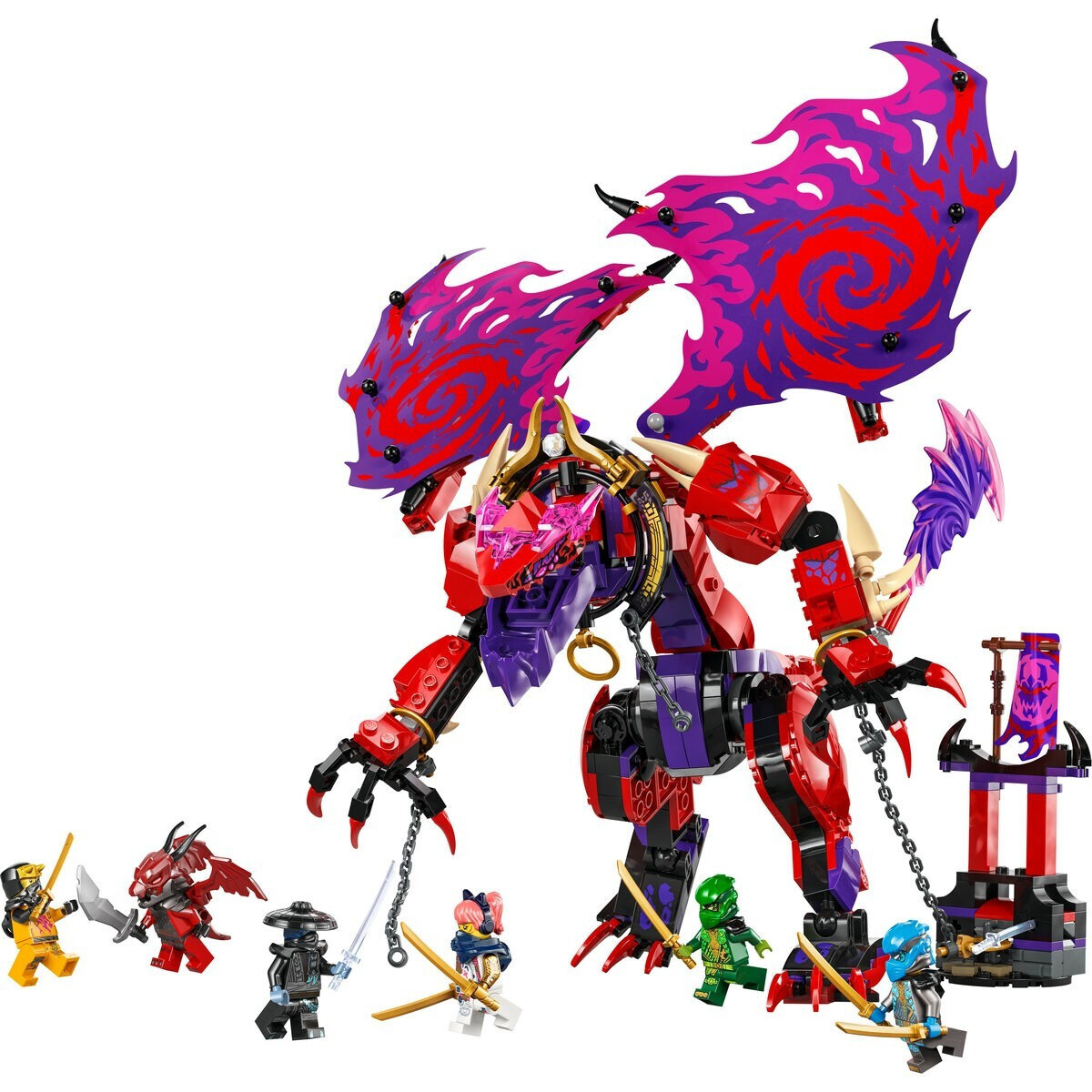 Lego Ninjago Thunderfang Dragon Of Chaos για 8+ Ετών 668τμχ - Image 4