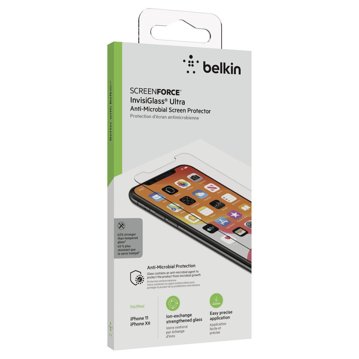 Belkin ScreenForce InvisiG.Ultra Antimic (iPhone 11 Pro / X / XS) - Image 3
