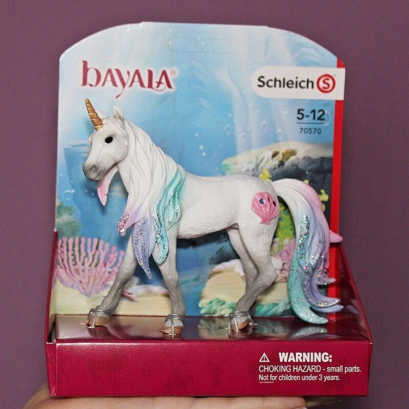 Schleich-S Παιχνίδι Μινιατούρα Sea Unicorn Mare Bayala για 5-12 Ετών - Image 3