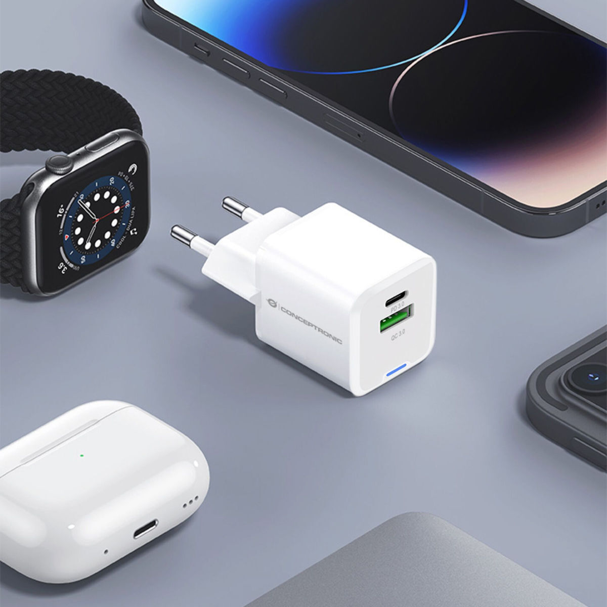 Conceptronic ALTHEA15W USB-C Χωρίς Καλώδιο 20W - Image 5