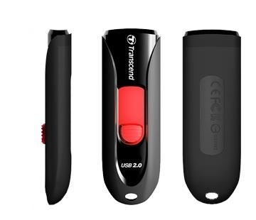 Transcend 64GB USB 2.0 Stick Μαύρο - Image 2
