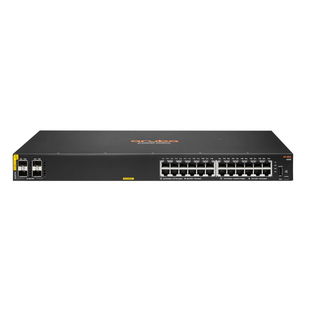 HP 6100 PoE Managed L2 PoE+ - Image 4