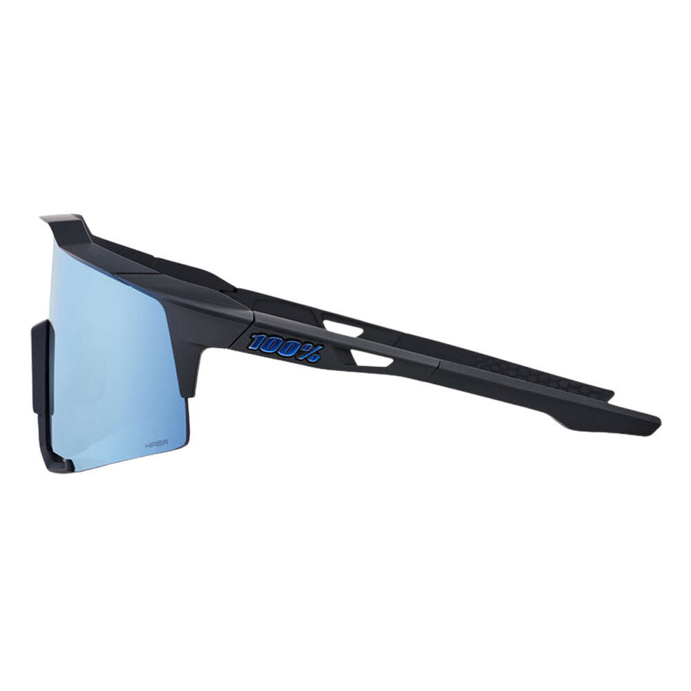 100% Speedcraft Hiper Mirror Lens Matte Black - Image 5