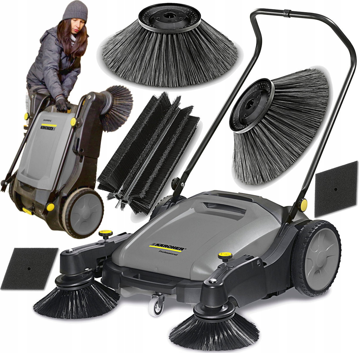 Karcher KM 70/20 C 2SB Χειροκίνητο Σάρωθρο - Image 2