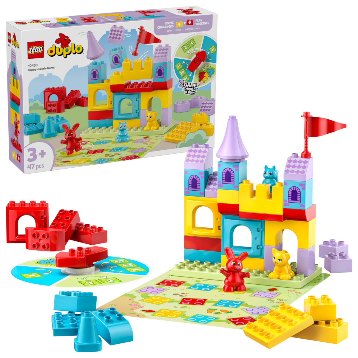 Lego Duplo Hopsy's Castle Game για 3+ Ετών 47τμχ