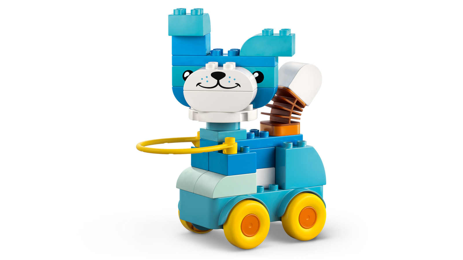 Lego Duplo 3in1 Animals on Wheels για 2+ Ετών 58τμχ - Image 5