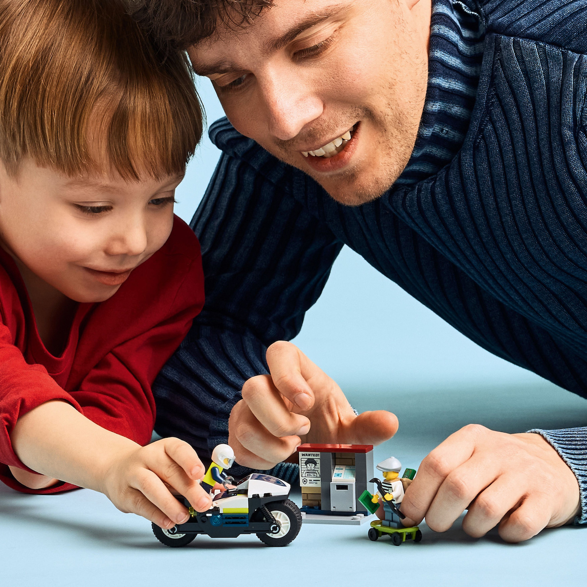 Lego City Police Motorcycle Chase για 4+ Ετών 65τμχ - Image 2