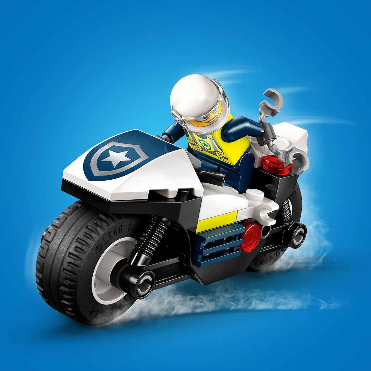 Lego City Police Motorcycle Chase για 4+ Ετών 65τμχ - Image 5