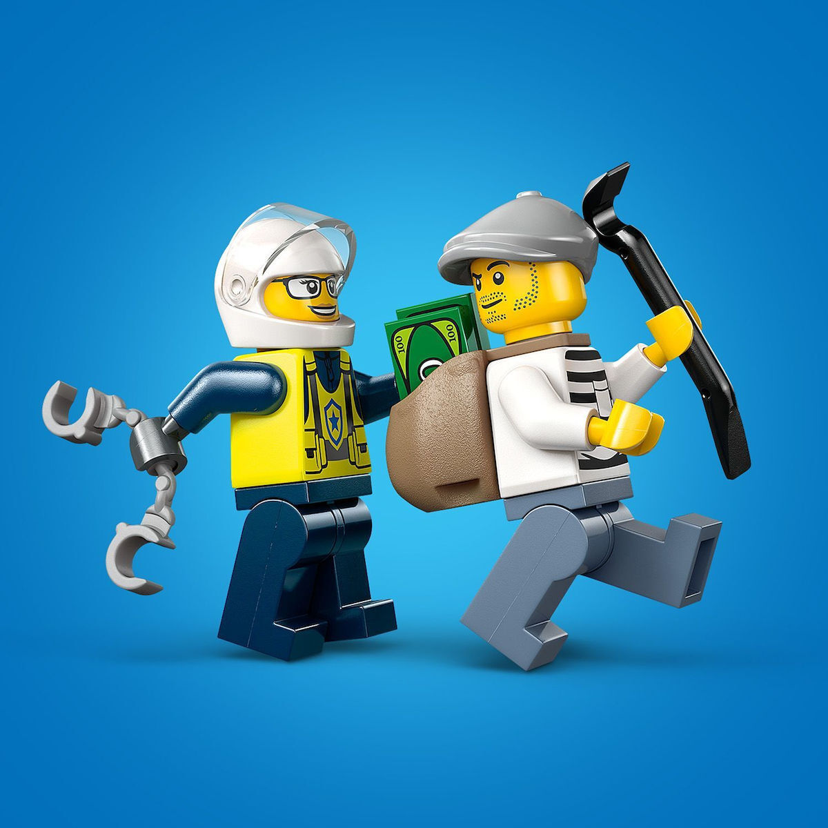 Lego City Police Motorcycle Chase για 4+ Ετών 65τμχ - Image 8
