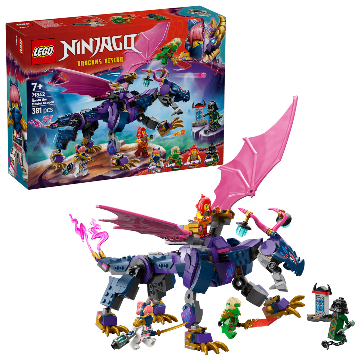 Lego Ninjago Rontu the Master Dragon για 7+ Ετών 381τμχ