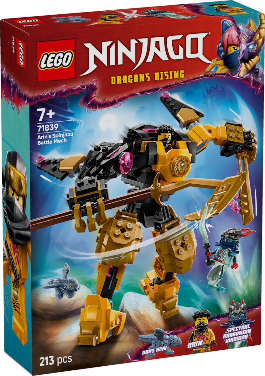 Lego Ninjago Arin's Spinjitzu Battle Mech για 7+ Ετών 213τμχ - Image 6