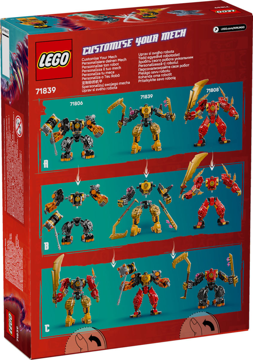 Lego Ninjago Arin's Spinjitzu Battle Mech για 7+ Ετών 213τμχ - Image 10