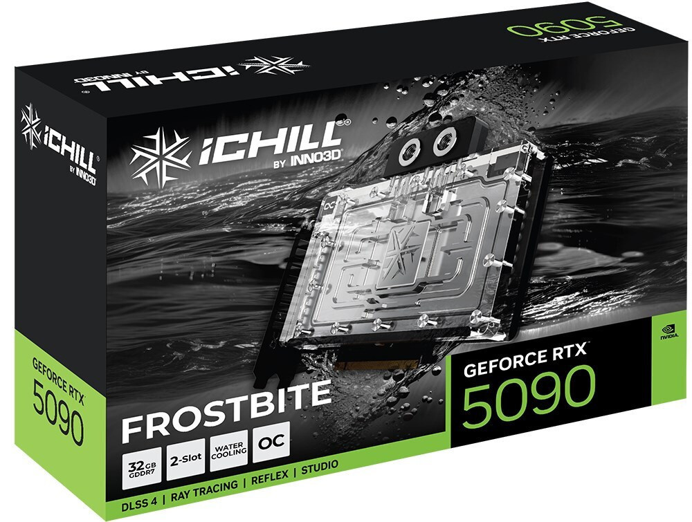 Inno 3D GeForce RTX 5090 32GB iChill Frostbite - Image 3