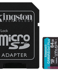Kingston Canvas Go Plus microSDXC 64GB Class 10