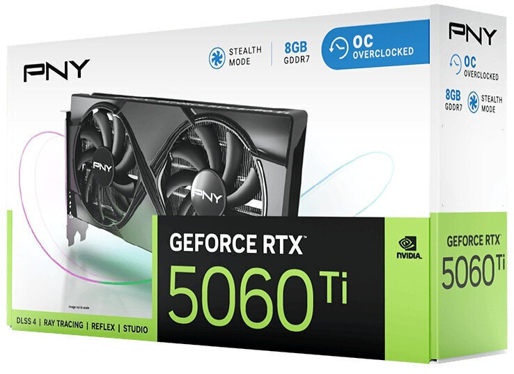 PNY GeForce RTX 5060 Ti 8GB GDDR7 Dual Fan OC Κάρτα Γραφικών VCG5060T8DFXPB1-O - Image 8