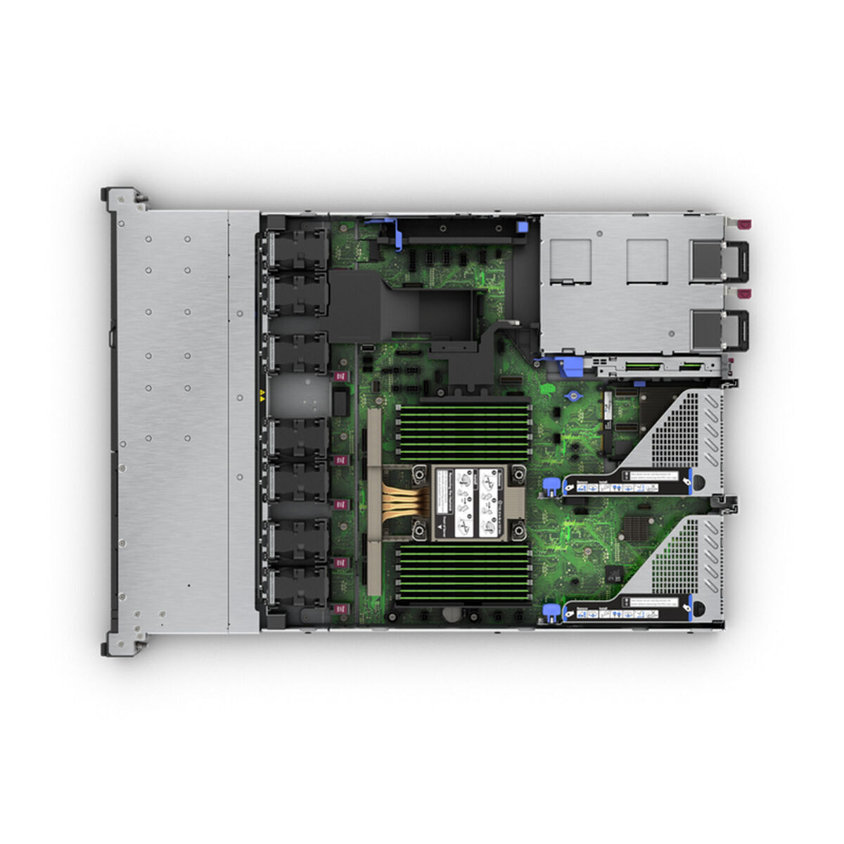 HP ProLiant DL320 Gen11 (Xeon Silver 4510/64GB DDR5/480GB SSD + 480GB SSD/No OS) - Image 2
