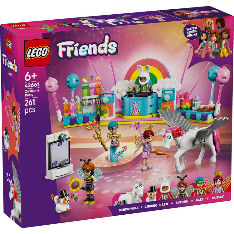 Lego Friends Party Unicorn & Fairy για 6+ Ετών 261τμχ
