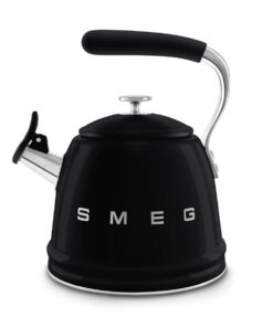 Smeg Τσαγιέρα Ανοξείδωτη Μαύρη