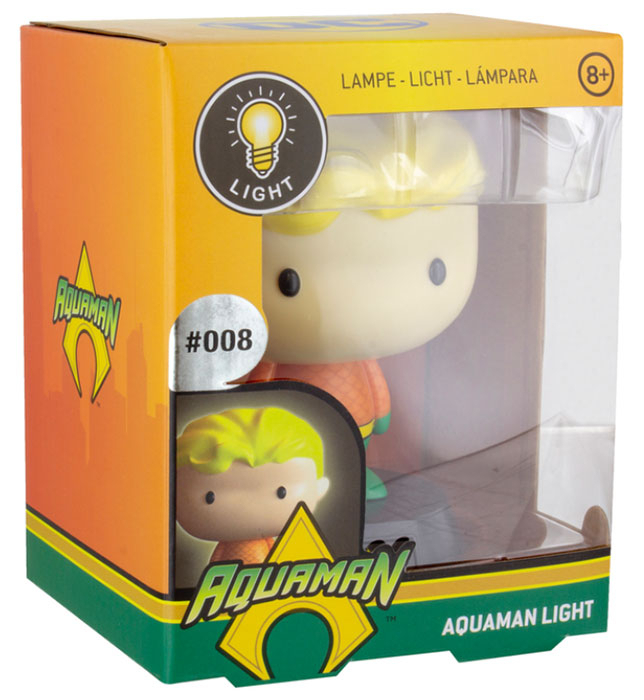 Grupo Erik Παιδικό Διακοσμητικό Φωτιστικό Mini Aquaman Πολύχρωμο - Image 3