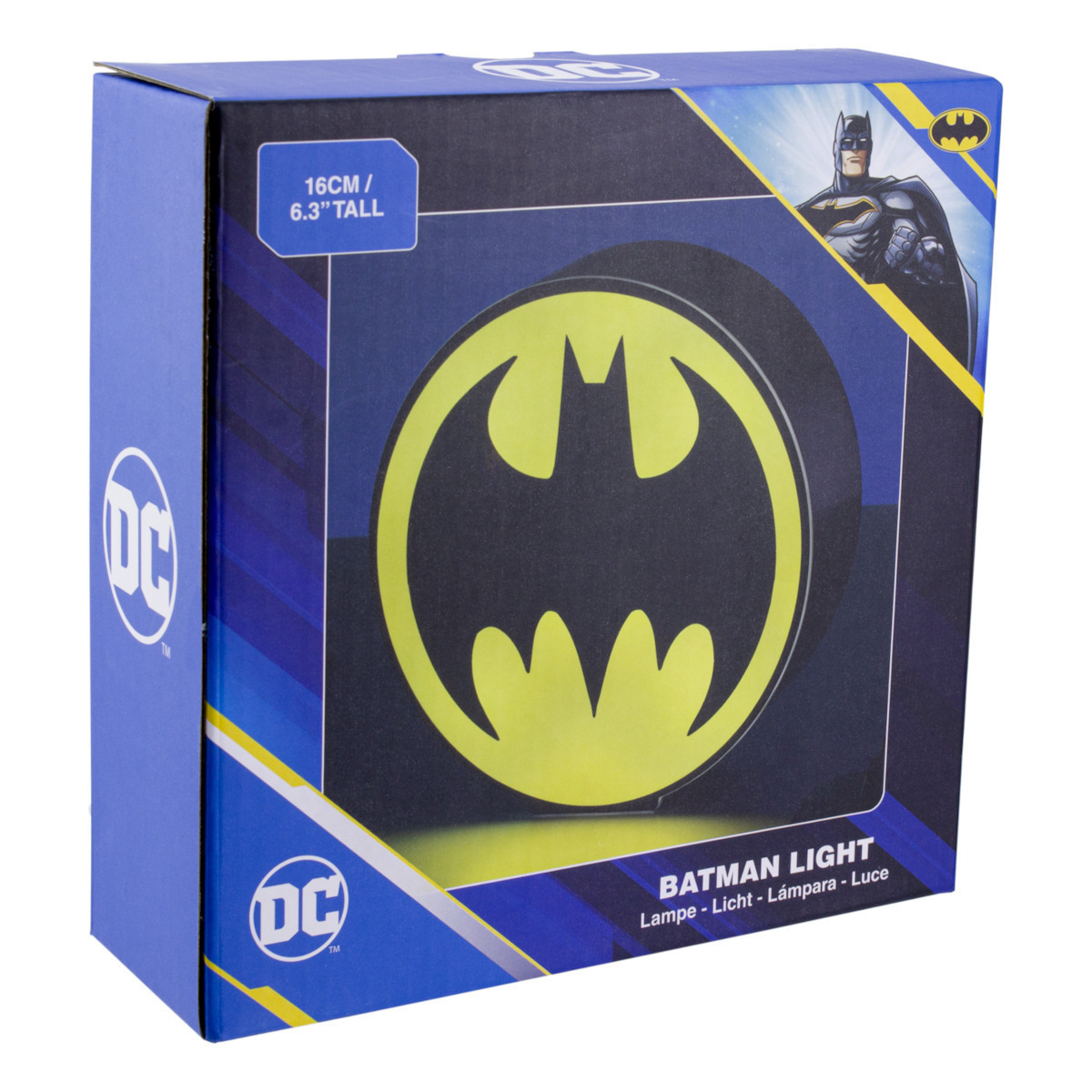 Paladone Παιδικό Διακοσμητικό Φωτιστικό Batman Κίτρινο 16εκ. - Image 8