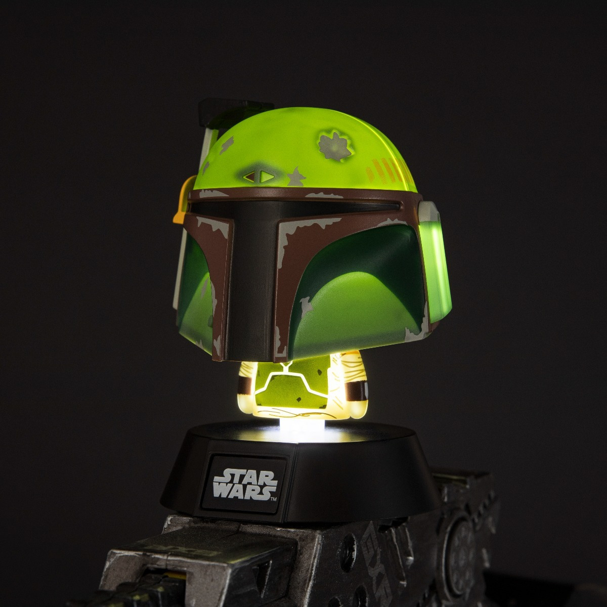 Paladone Παιδικό Διακοσμητικό Φωτιστικό Boba Fett Icon Light Πράσινο 10εκ. - Image 3