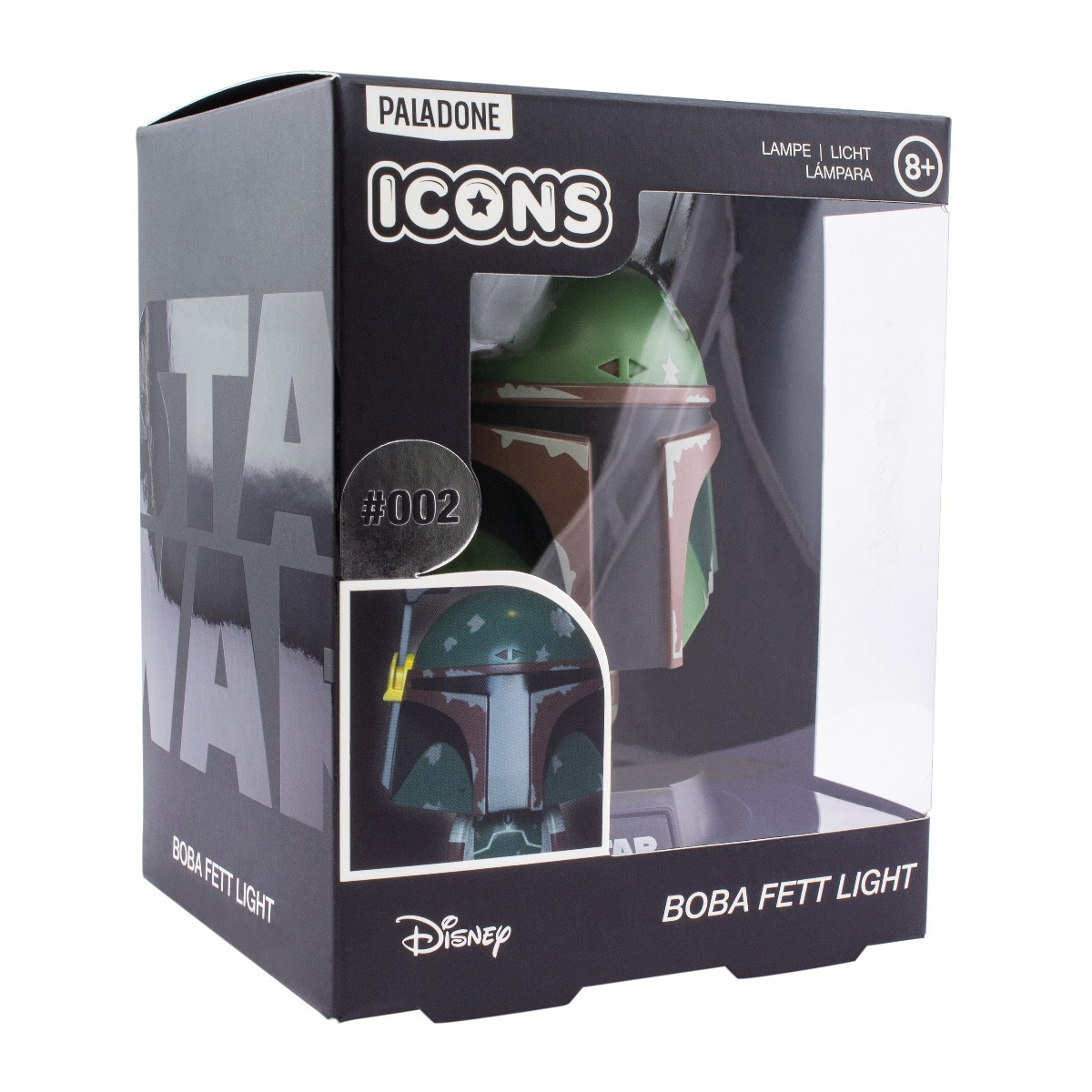 Paladone Παιδικό Διακοσμητικό Φωτιστικό Boba Fett Icon Light Πράσινο 10εκ. - Image 11