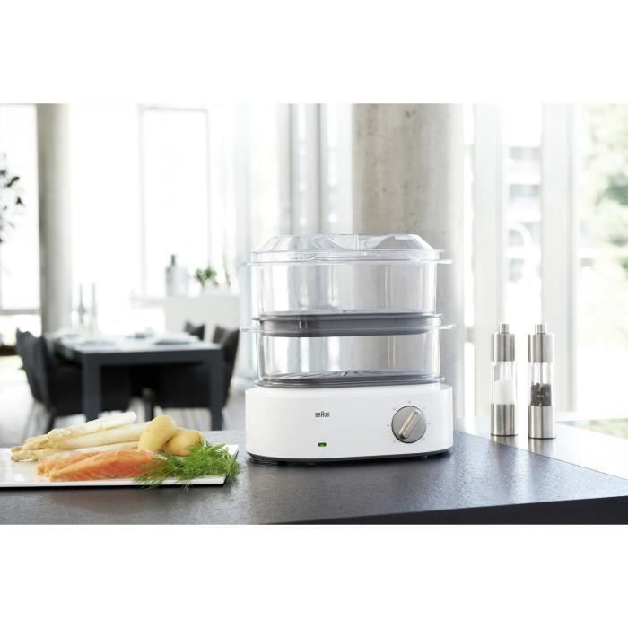 Braun FS 5100WH Ατμομάγειρας 6.2lt - Image 7