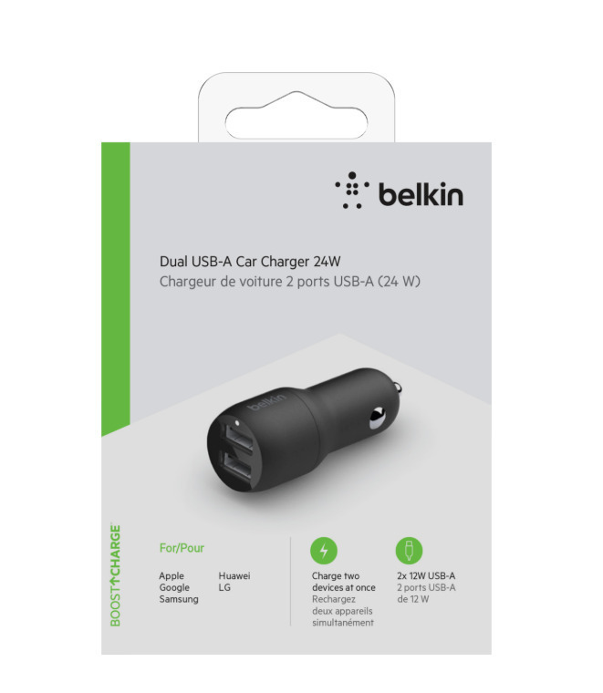 Belkin Φορτιστής Αυτοκινήτου με Θύρες 2xUSB-A - Image 2