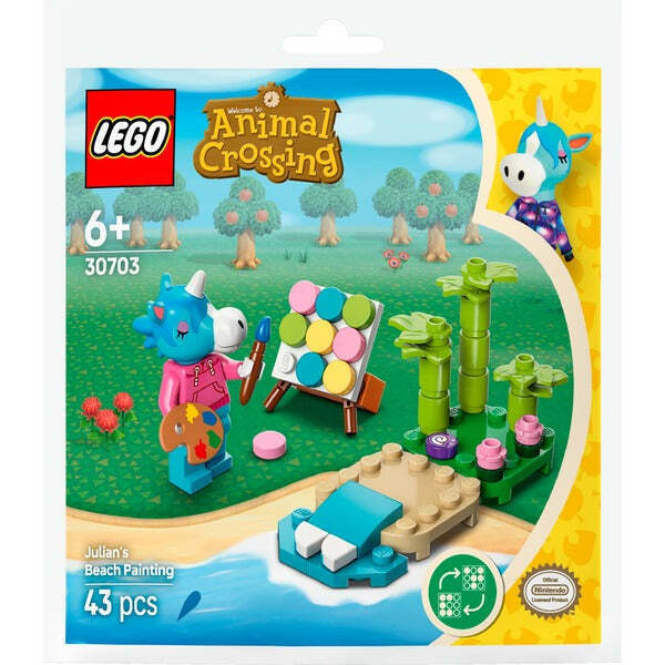 Lego Animal Crossing Julian's Beach Painting για 6+ Ετών 43τμχ - Image 2