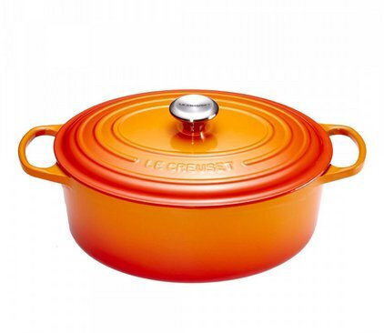 Le Creuset Signature Oval Ρηχή Κατσαρόλα 29cm Volcanic 24147261940