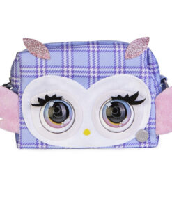 Spin Master Owl Παιδικό Πορτοφόλι με Φερμουάρ Μωβ