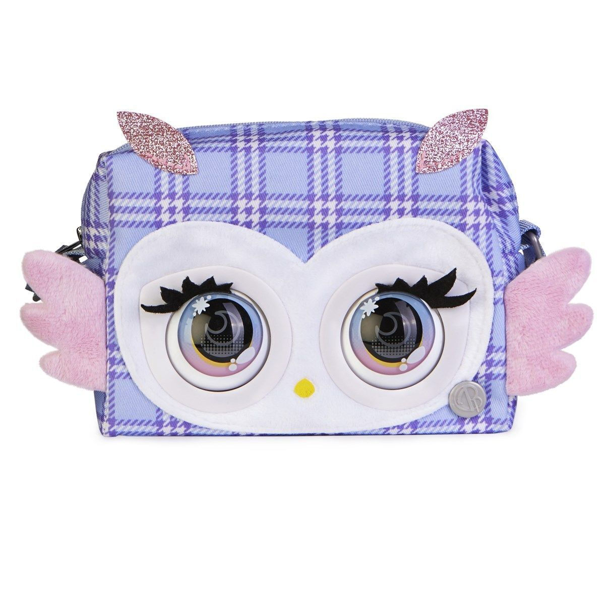 Spin Master Owl Παιδικό Πορτοφόλι με Φερμουάρ Μωβ