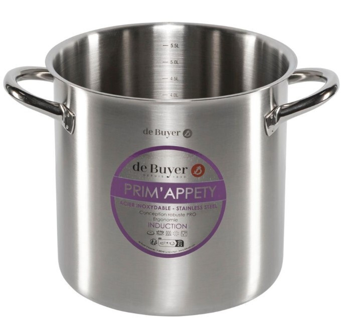 De Buyer Prim Appety Βαθιά Κατσαρόλα 20cm
