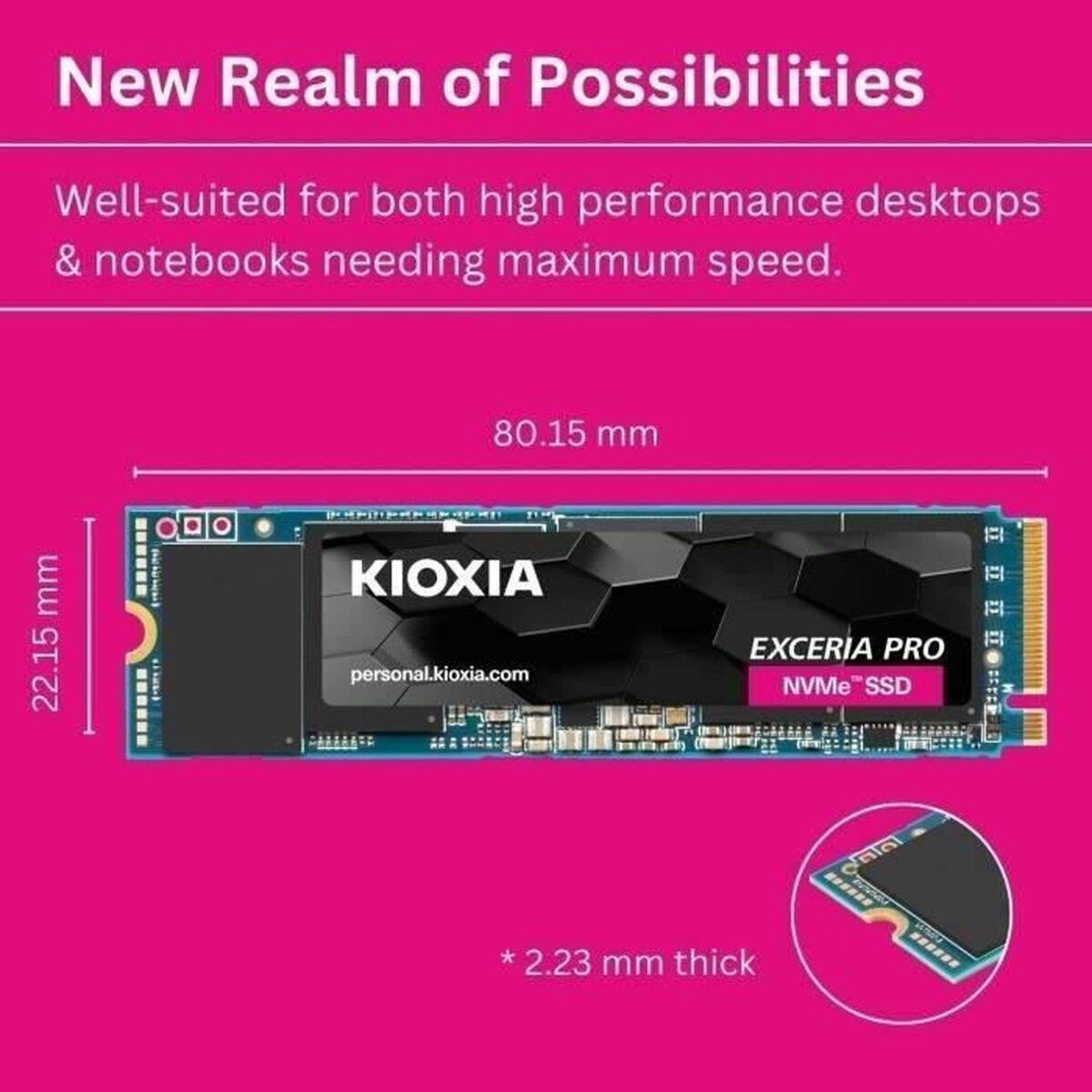 Kioxia Exceria Pro M.2 - Image 4