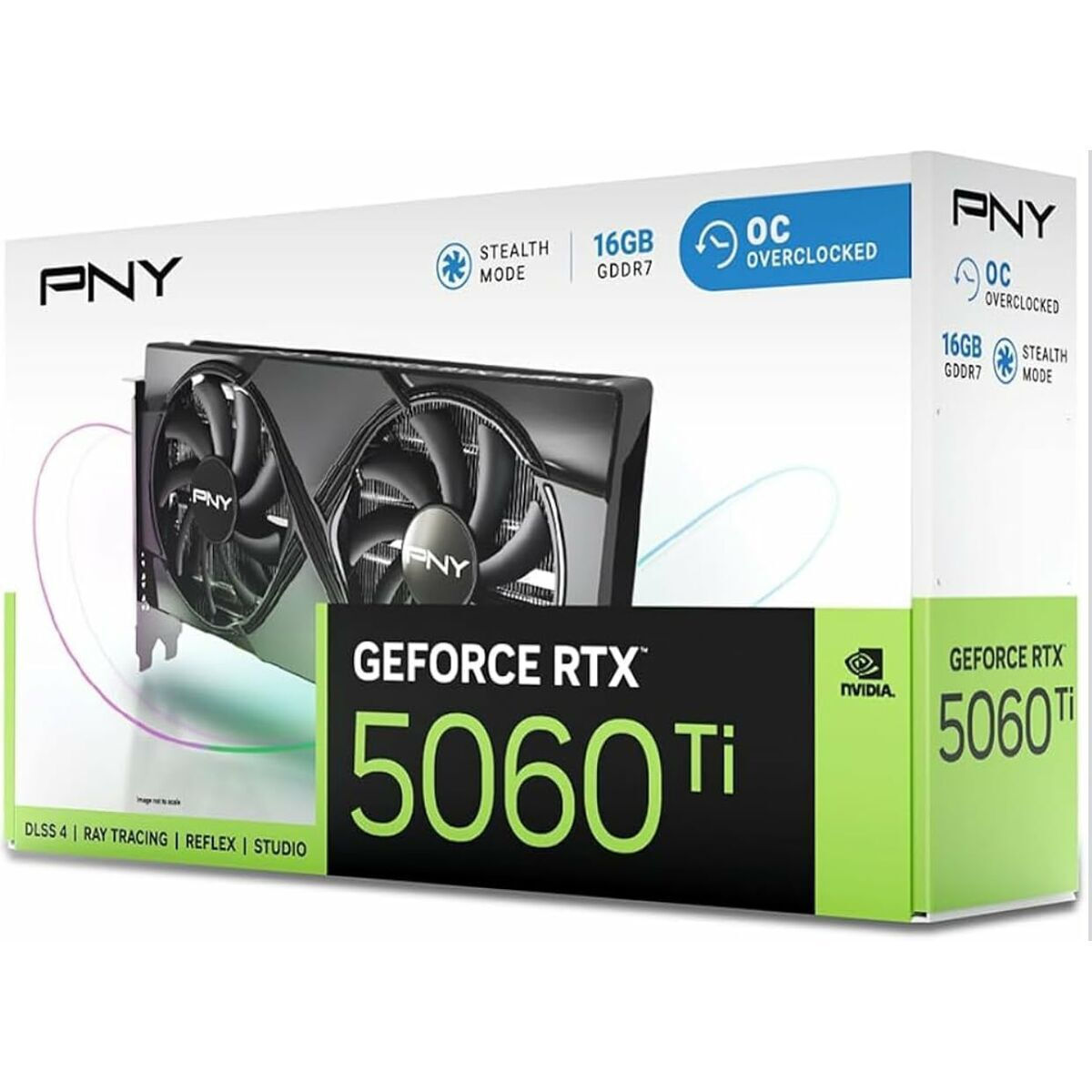 PNY GeForce RTX 5060 Ti 16GB GDDR7 Dual Fan OC Κάρτα Γραφικών VCG5060T16DFXPB1-O - Image 3