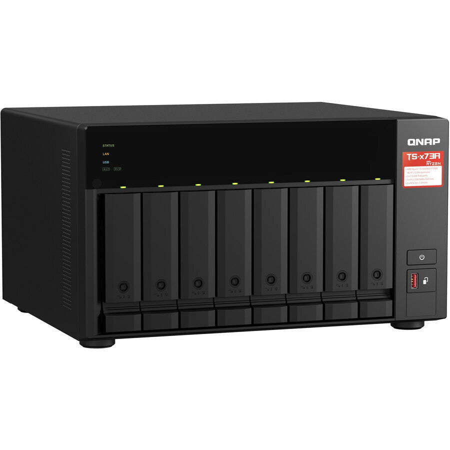 QNap TS-873A-SW5T NAS με 2 θέσεις για HDD/M.2 - Image 4