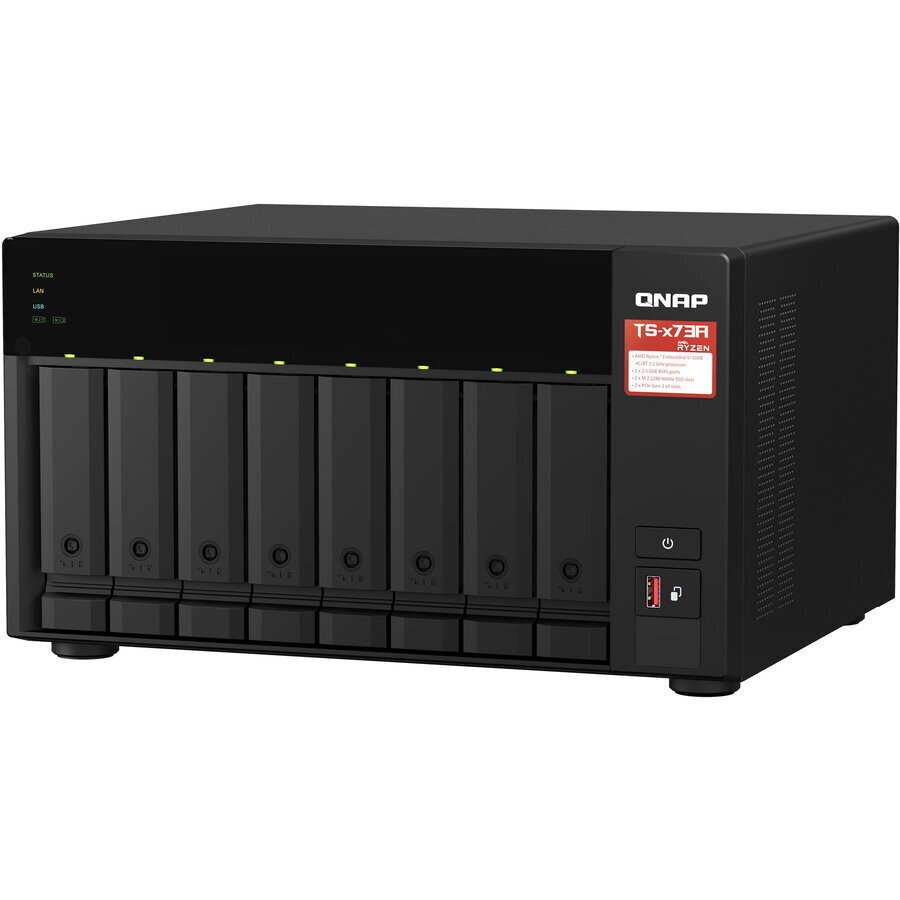 QNap TS-873A-SW5T NAS με 2 θέσεις για HDD/M.2 - Image 5