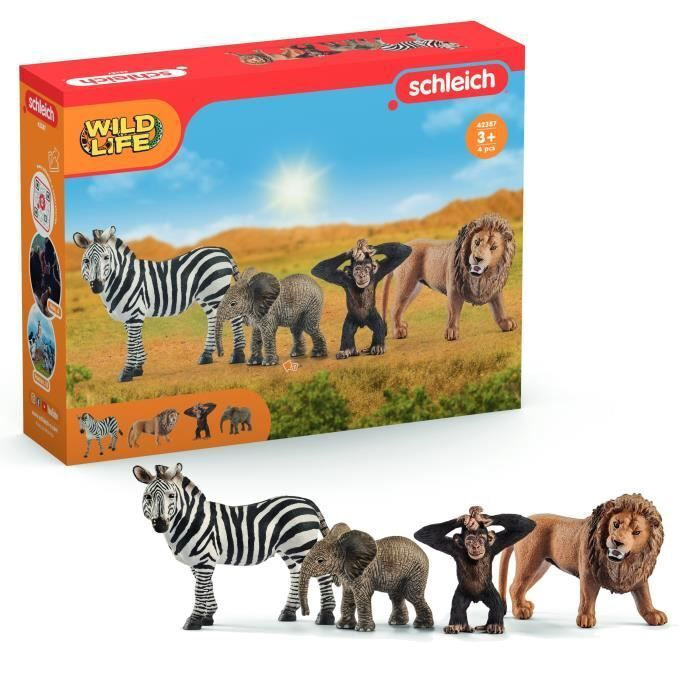 Schleich-S Παιχνίδι Μινιατούρα Wild Life Starter Set για 3+ Ετών - Image 3