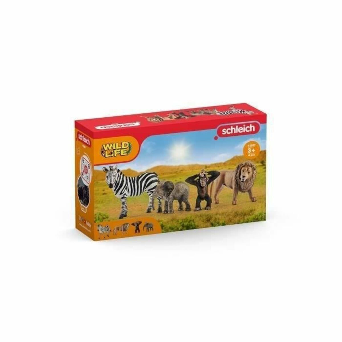 Schleich-S Παιχνίδι Μινιατούρα Wild Life Starter Set για 3+ Ετών - Image 5