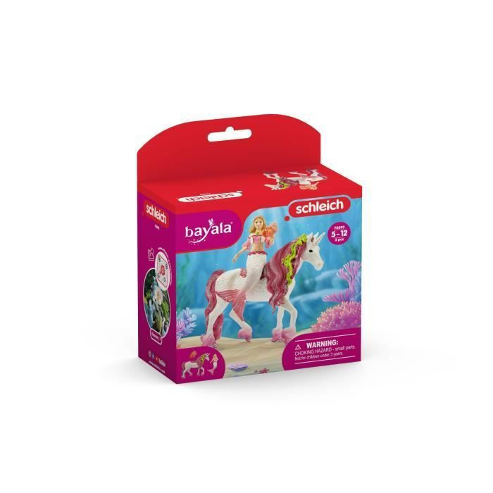 Schleich-S Παιχνίδι Μινιατούρα Bayala Mermaid Feya On Underwater Unicorn για 5-12 Ετών - Image 4