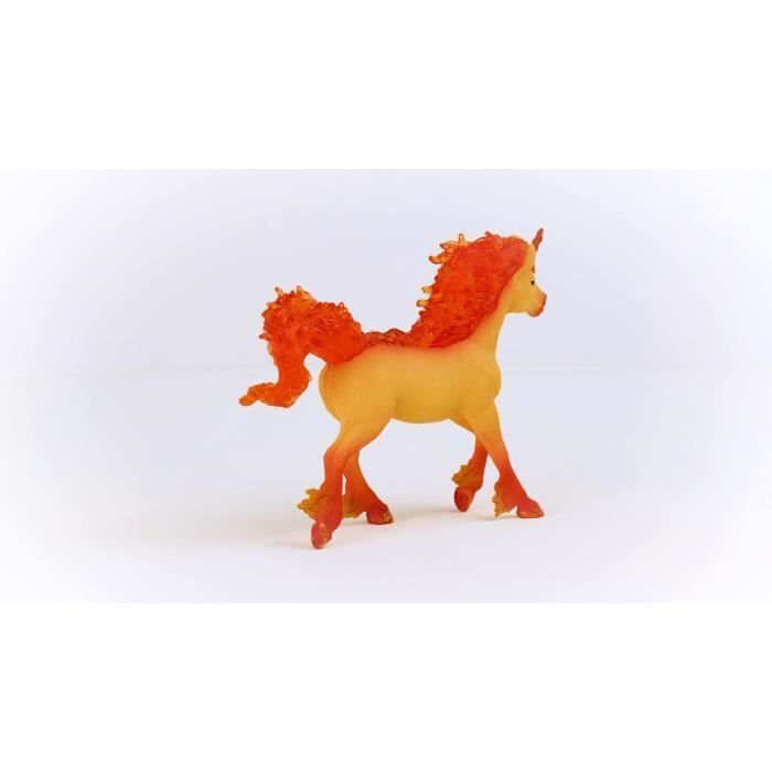 Schleich-S Παιχνίδι Μινιατούρα Elementa Fire Unicorn Stallion Bayala για 5-12 Ετών - Image 3