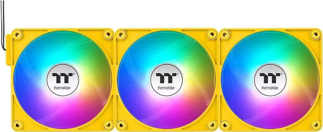 Thermaltake CT120 EX Reverse Case Fan 3τμχ Bumblebee - Image 2