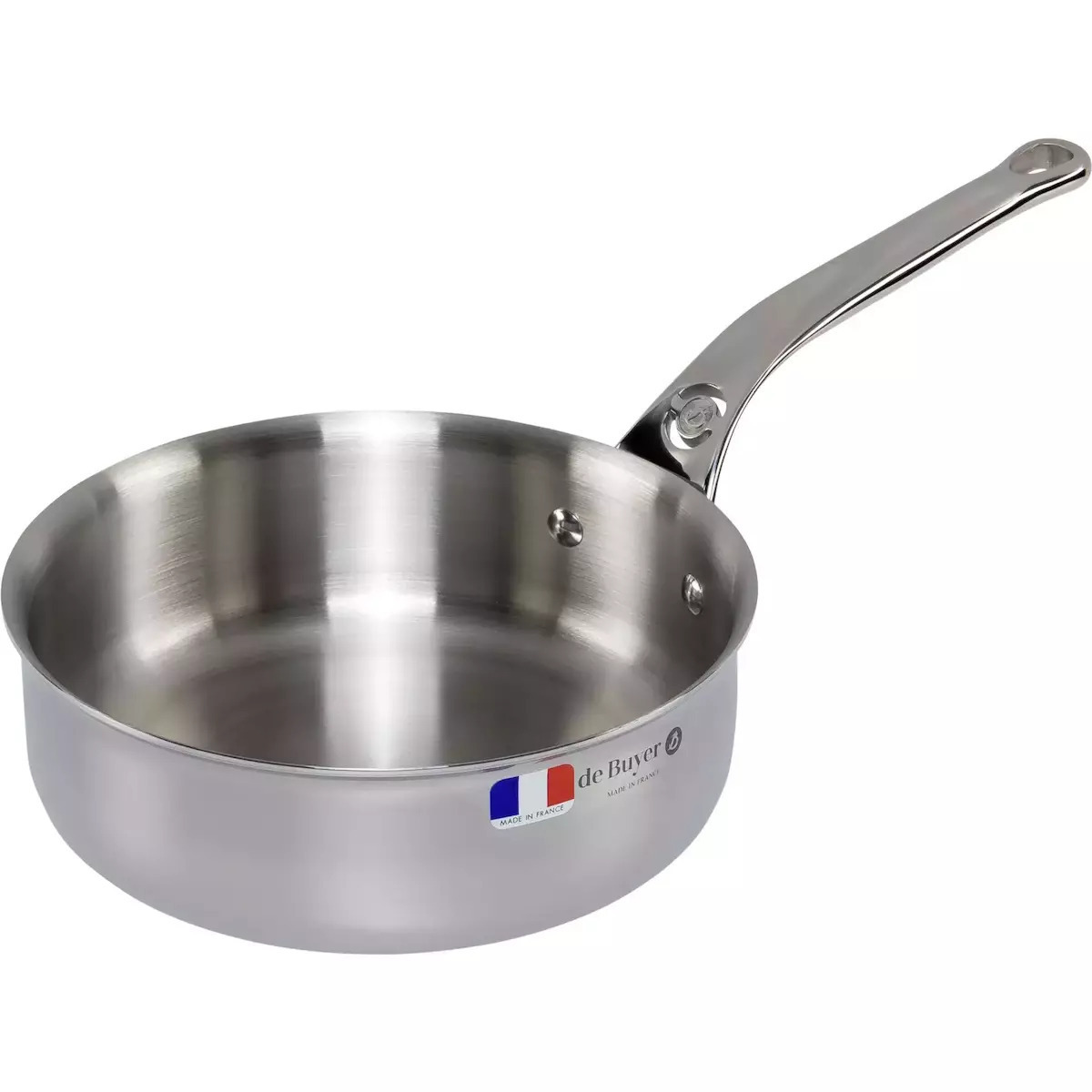 De Buyer Τηγάνι Ανοξείδωτο Διαμέτρου Ø20cm 3730-20 - Image 3
